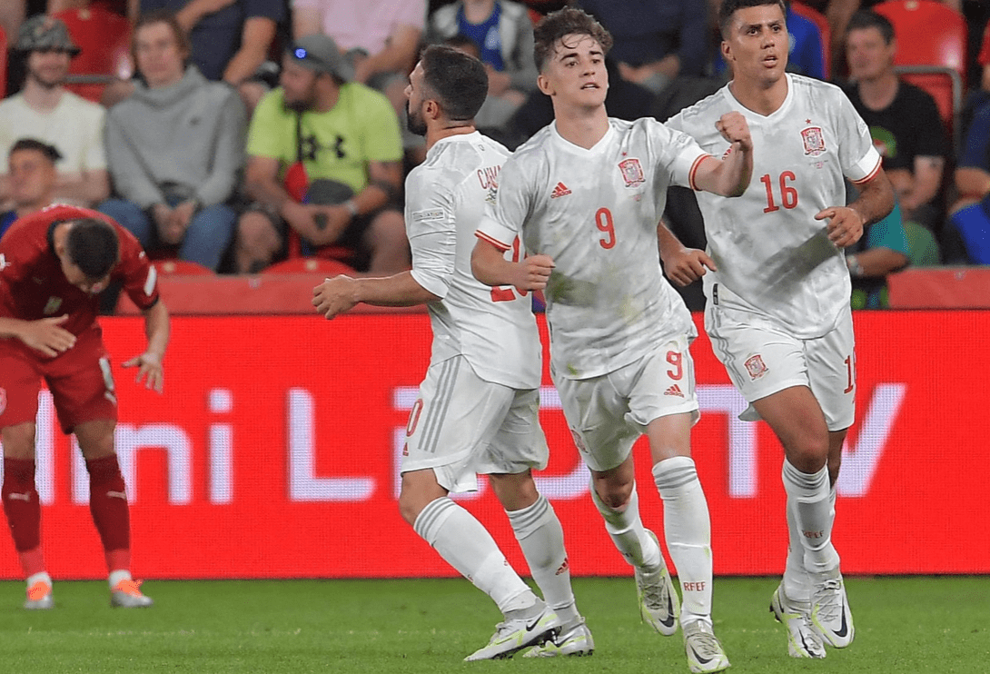 瑞士横扫西班牙,加维状态火热 瑞士横扫西班牙,加维状态火热