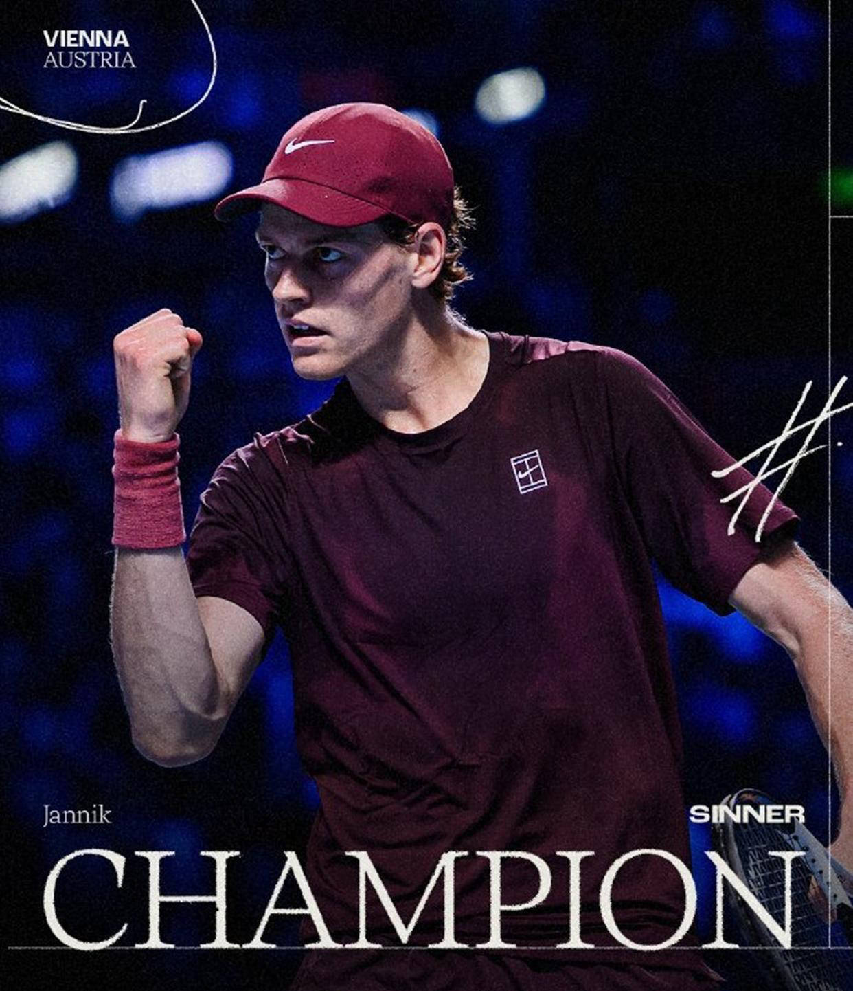 年终总决赛逆转拉沃尔杯,辛纳点燃赛场 年终总决赛逆转拉沃尔杯,辛纳点燃赛场