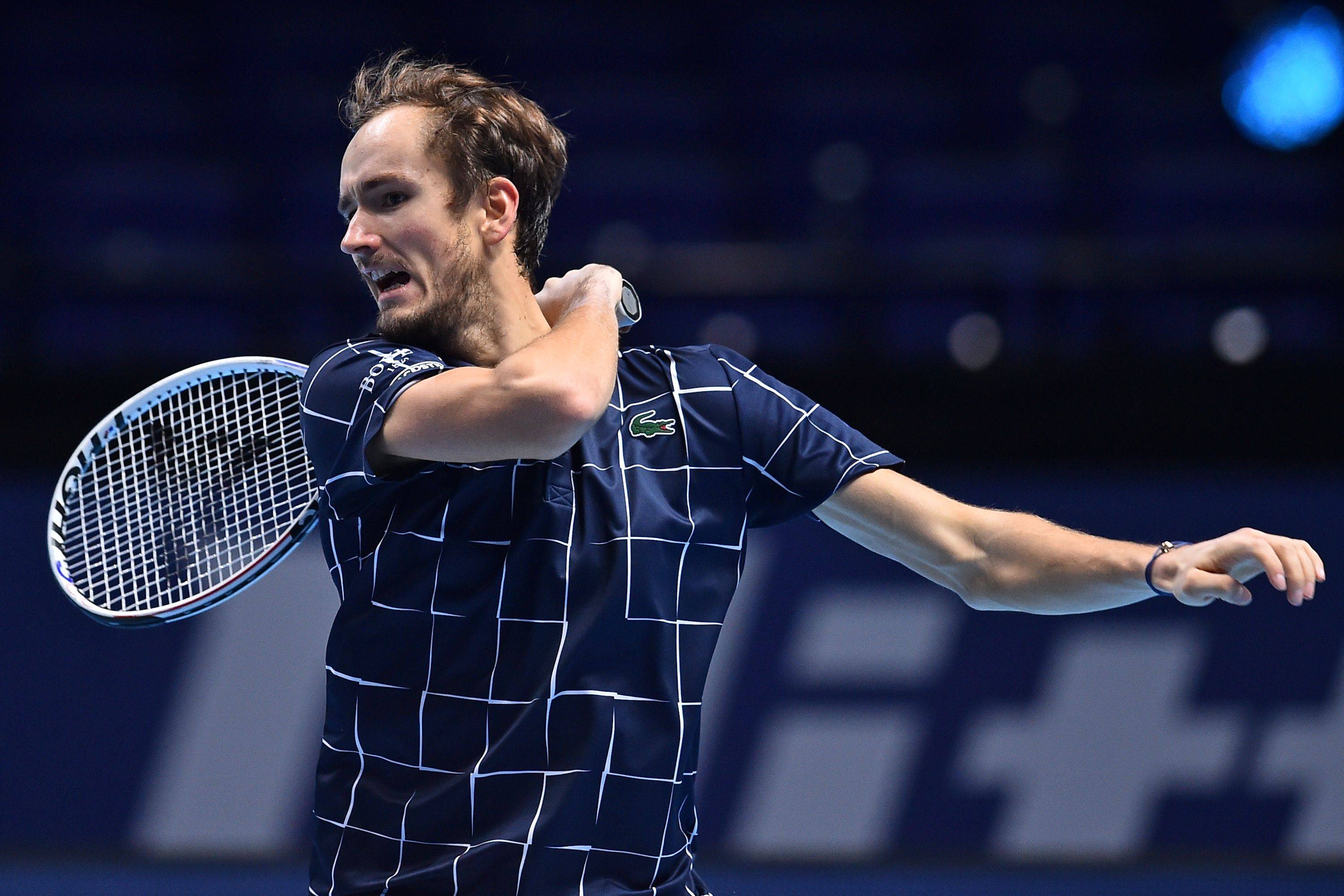 年终总决赛力克ATP总决赛，梅德韦杰夫统治全场